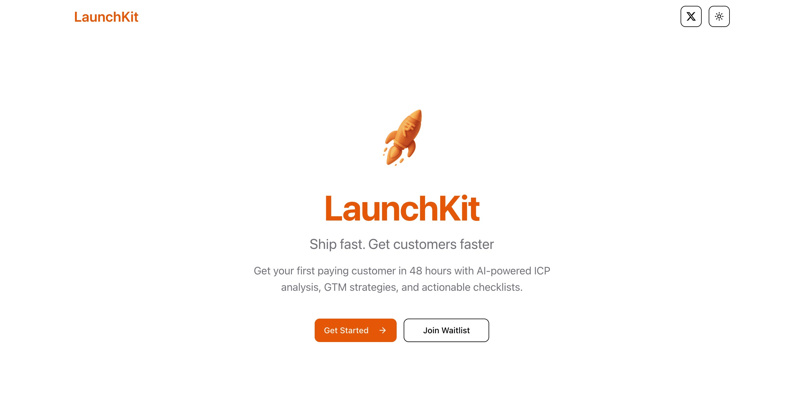 LaunchKit - AI toolkit for founders to analyze customer profiles and generate GTM strategies. Onboarded 30+ foun
