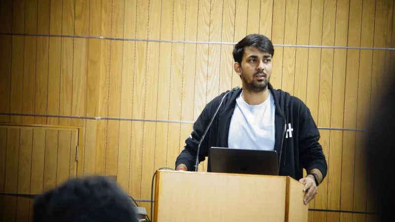 Speaking at RV University on making a first pull request