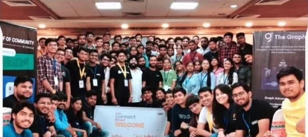 Group photo at Web3 Connect Bhopal